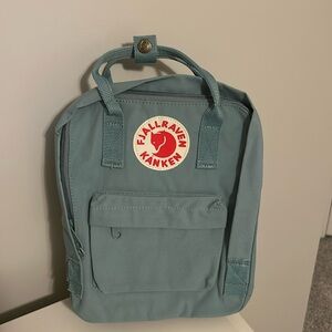 Fjallraven Kanken mini backpack - sky blue